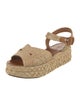 Robert Clergerie Raffia Espadrilles