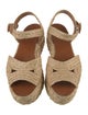 Robert Clergerie Raffia Espadrilles