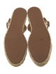 Robert Clergerie Raffia Espadrilles