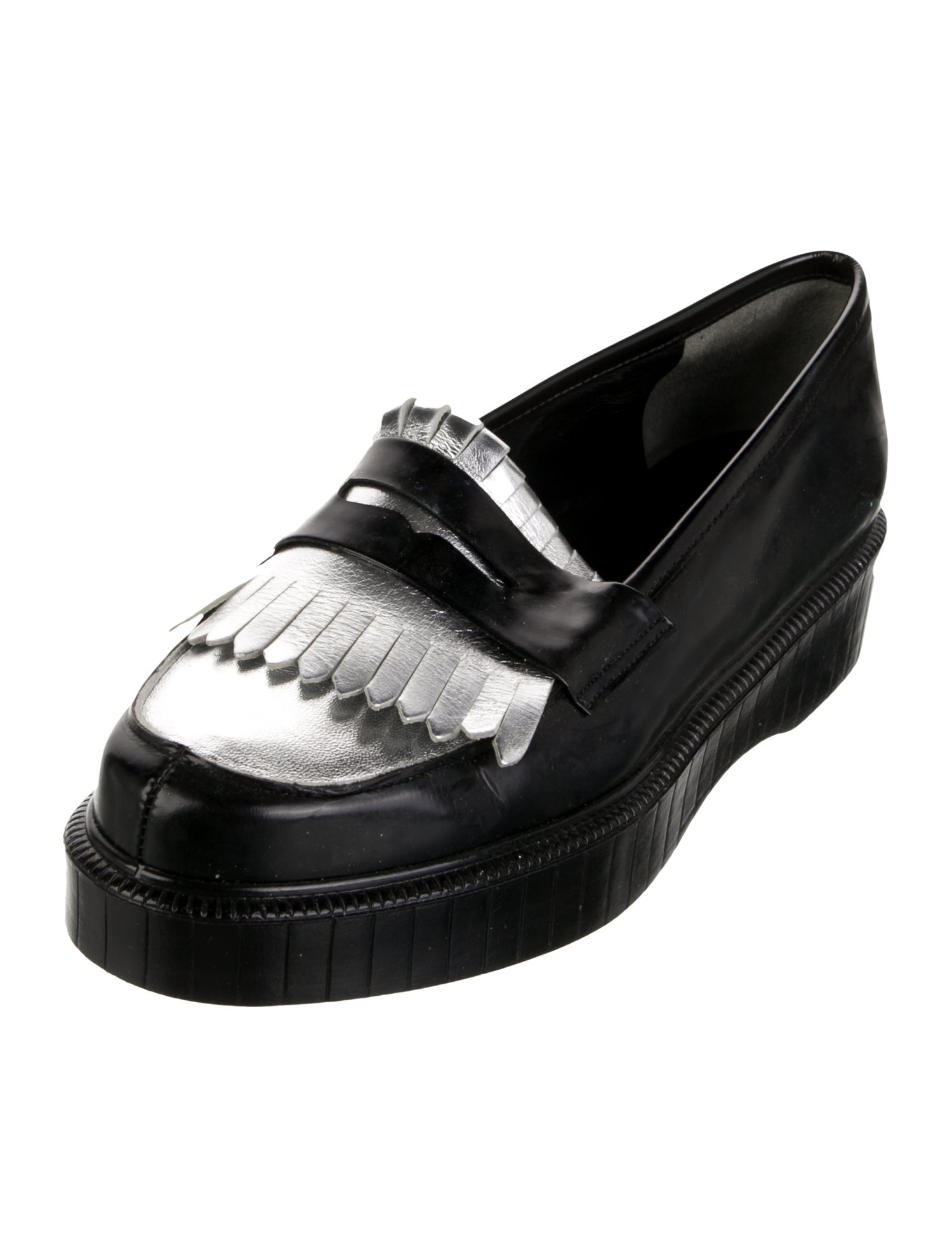 Robert Clergerie Leather Loafers