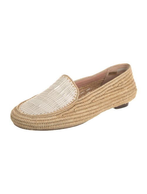 Robert Clergerie Straw Loafers