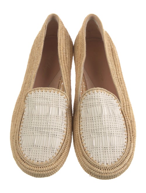Robert Clergerie Straw Loafers