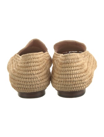 Robert Clergerie Straw Loafers