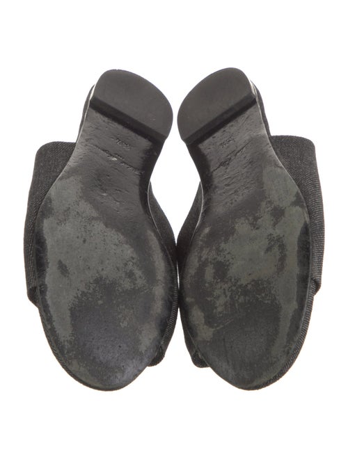 Robert Clergerie Denim Slides