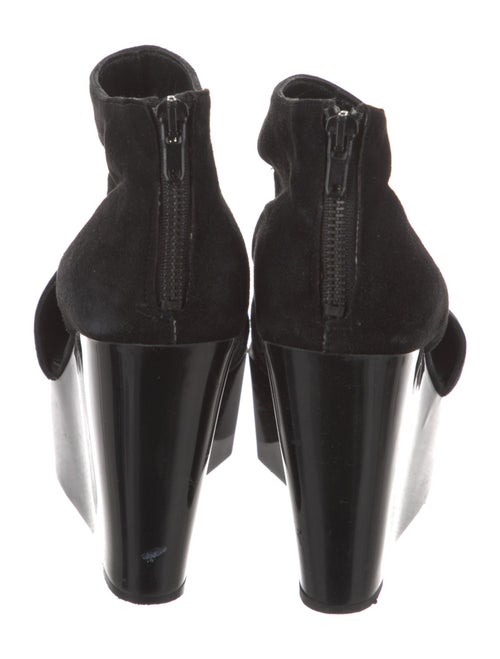 Robert Clergerie Suede Cutout Accent Pumps