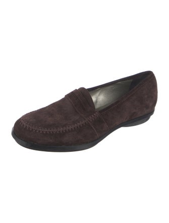 Robert Clergerie Suede Loafers
