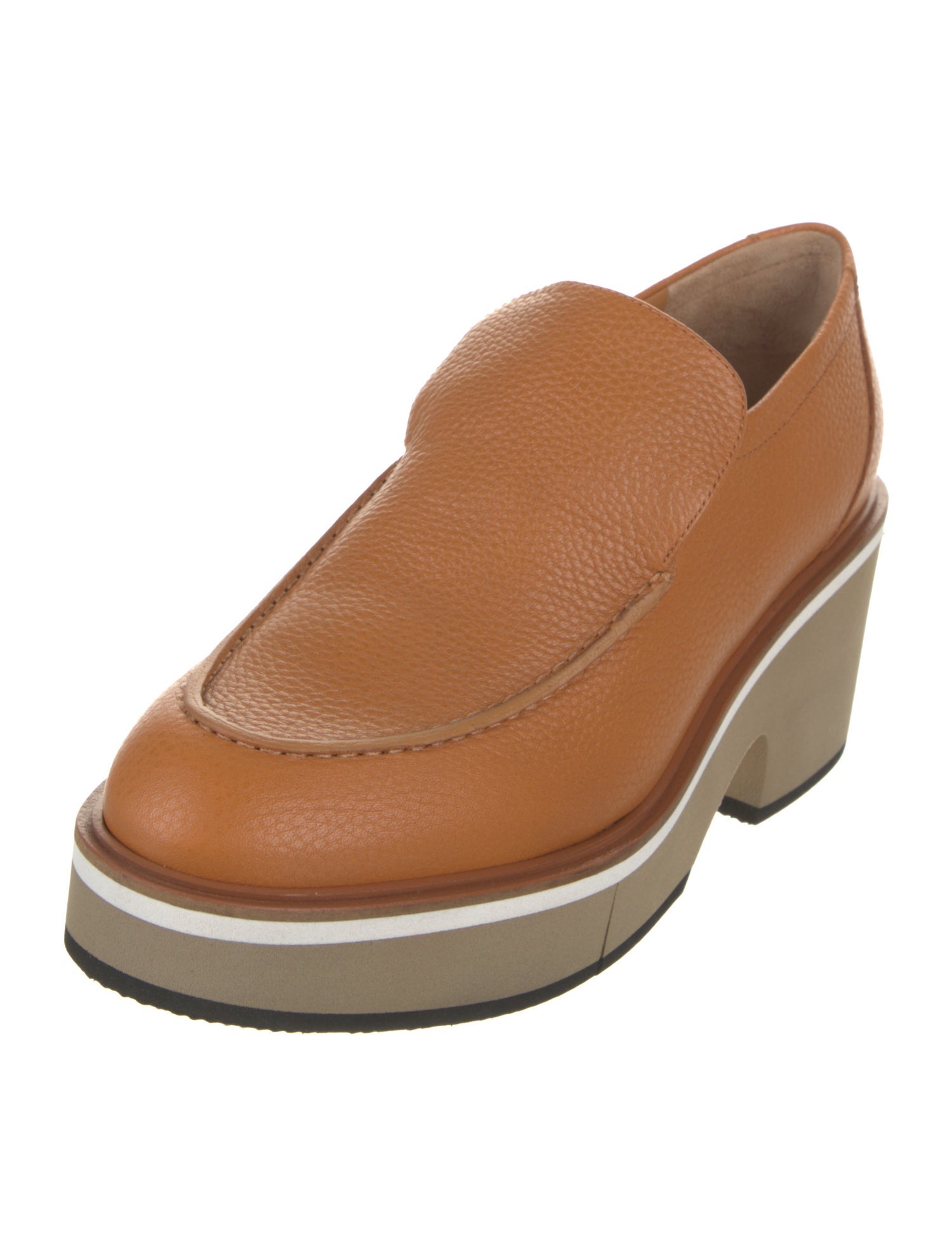 Robert Clergerie Leather Loafers