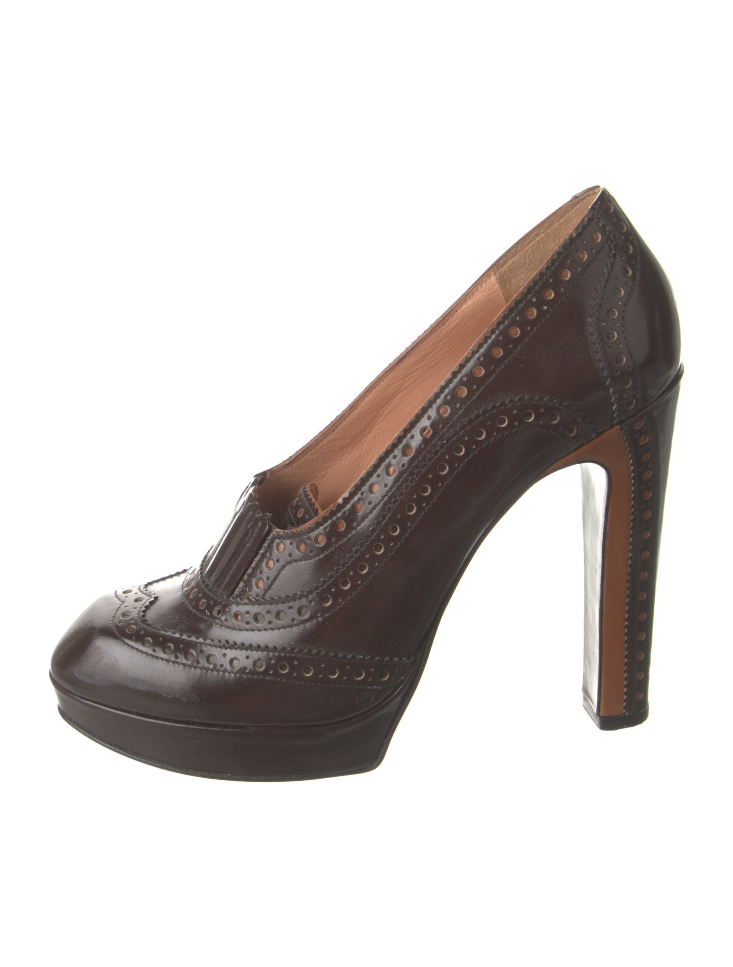 Robert Clergerie Leather Pumps