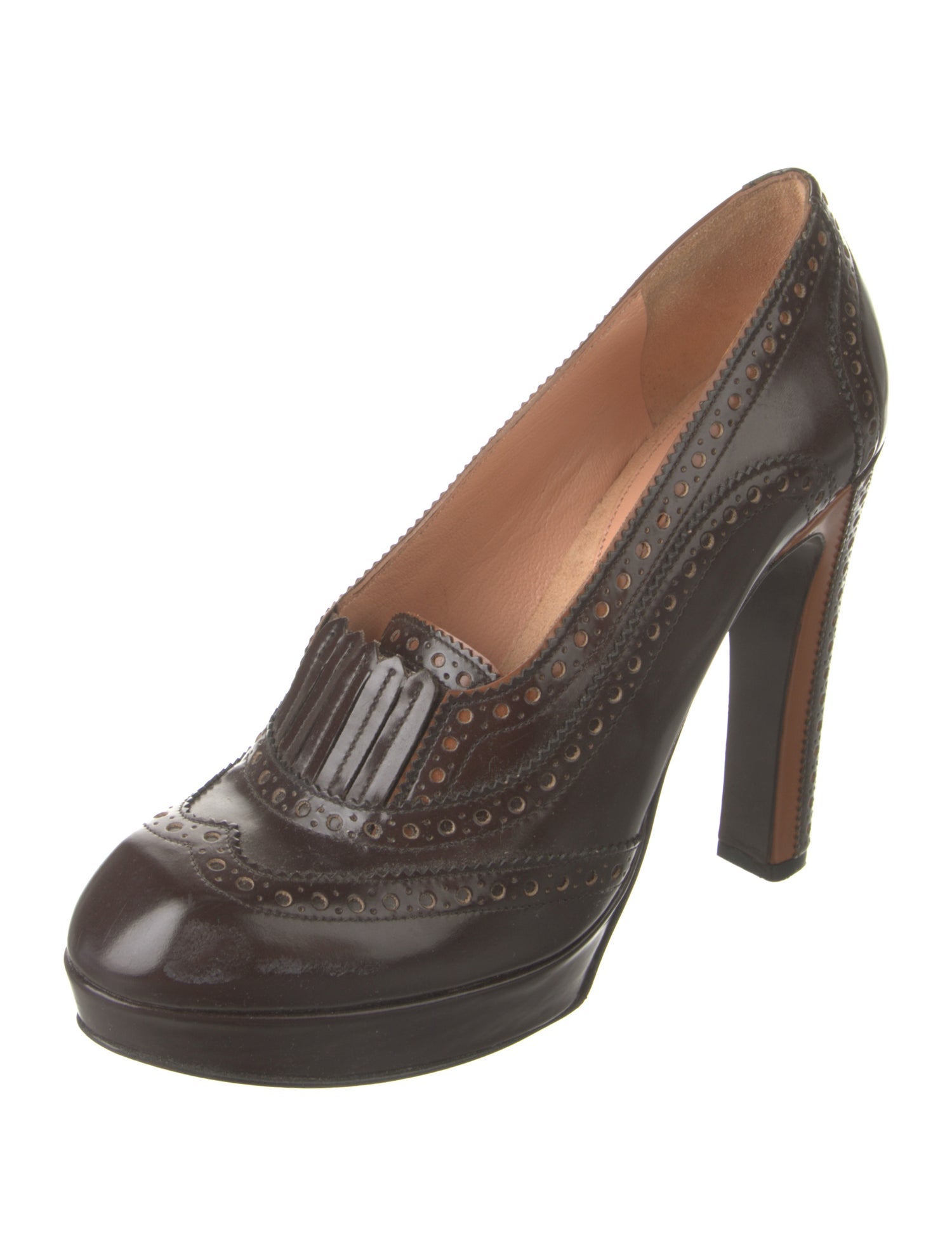 Robert Clergerie Leather Pumps