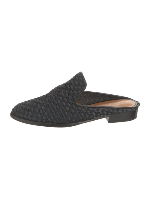 Robert Clergerie Straw Mules