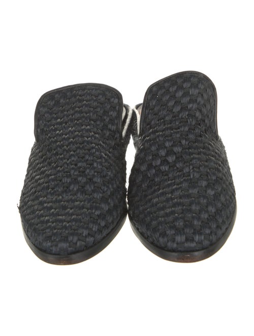 Robert Clergerie Straw Mules