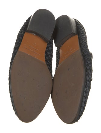 Robert Clergerie Straw Mules