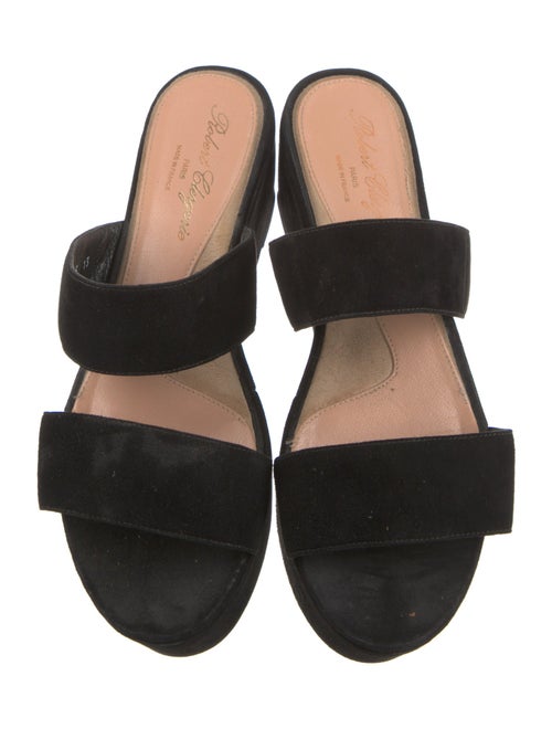 Robert Clergerie Suede Slides