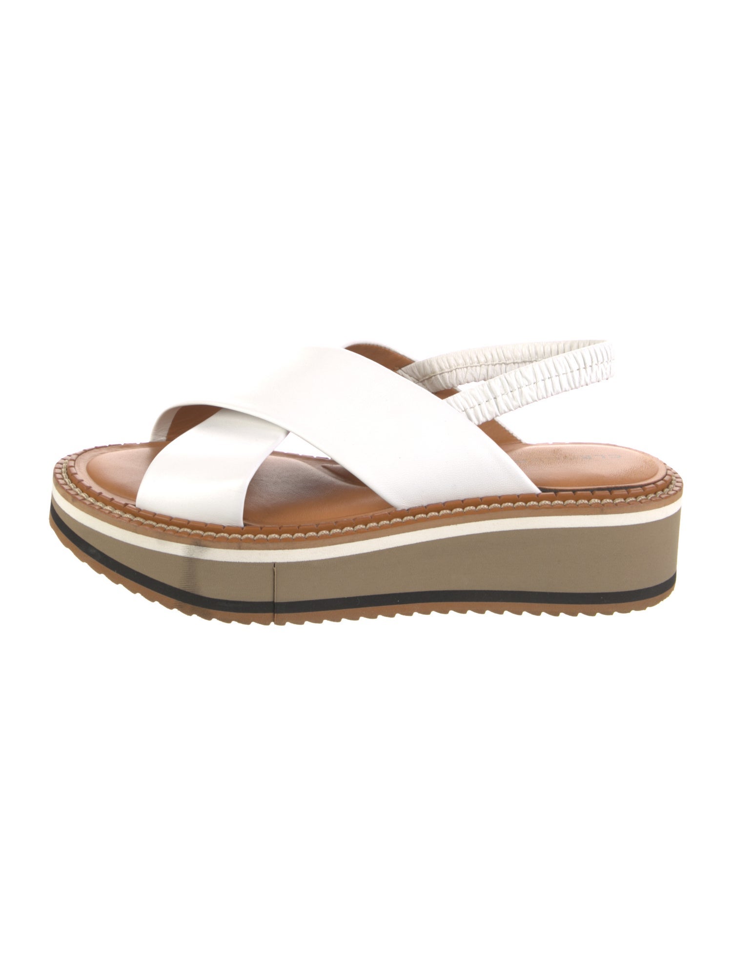 Robert Clergerie Leather Slides