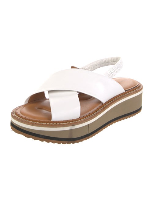 Robert Clergerie Leather Slides