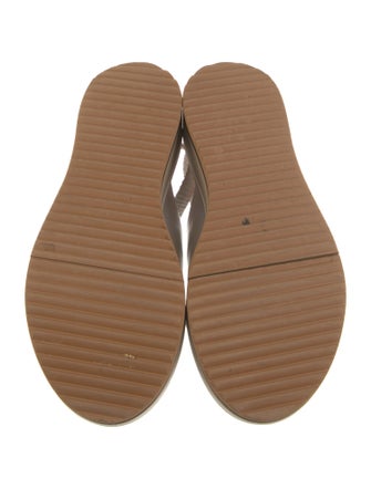 Robert Clergerie Leather Slides