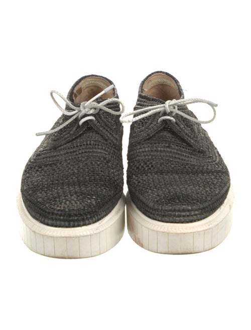 Robert Clergerie Straw Oxfords