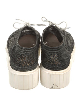 Robert Clergerie Straw Oxfords