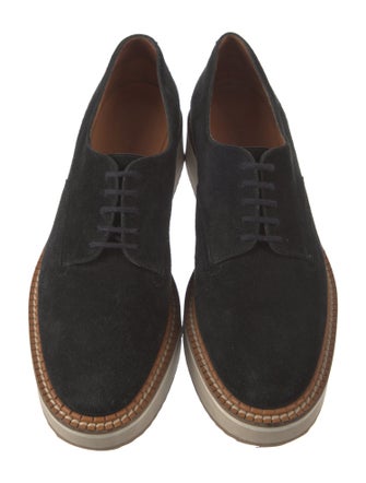 Robert Clergerie Suede Wedge Sneakers