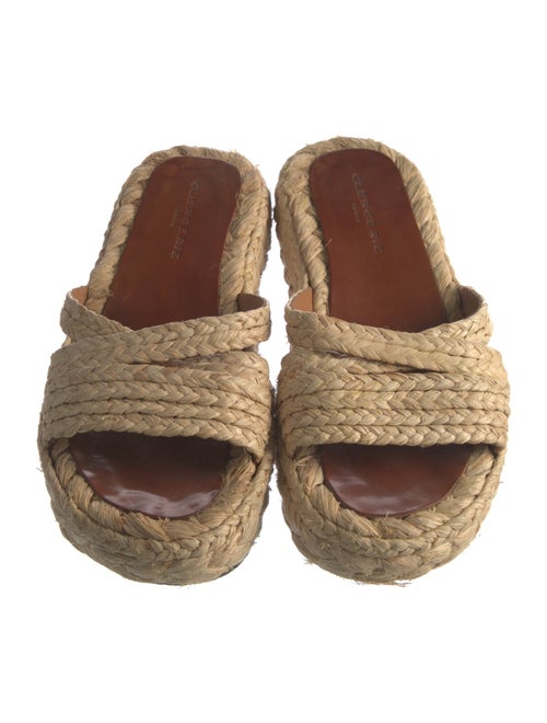 Robert Clergerie Straw Espadrilles