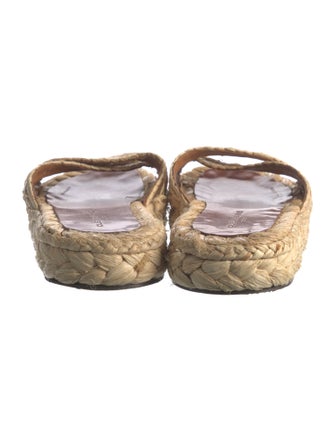 Robert Clergerie Straw Espadrilles