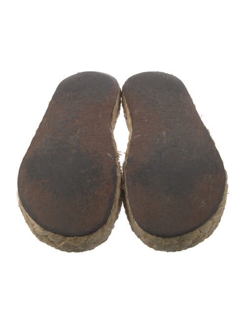 Robert Clergerie Straw Espadrilles