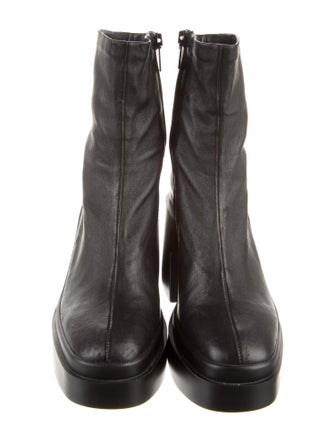 Robert Clergerie Leather Sock Boots