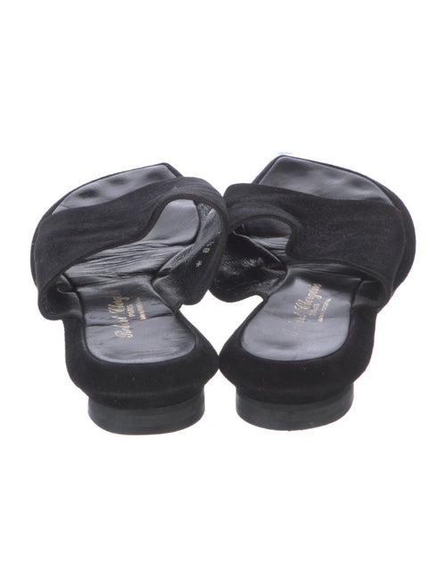 Robert Clergerie Suede Slides