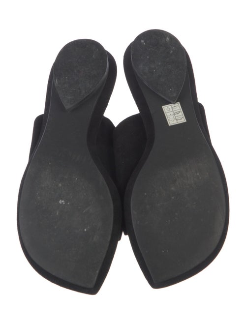 Robert Clergerie Suede Slides