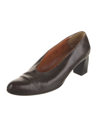 Robert Clergerie Leather Pumps