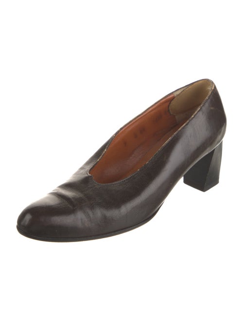 Robert Clergerie Leather Pumps