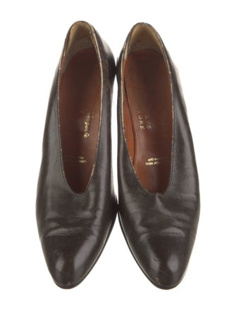 Robert Clergerie Leather Pumps