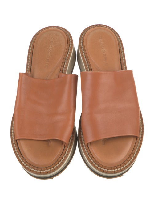 Robert Clergerie Leather Slides