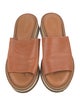 Robert Clergerie Leather Slides