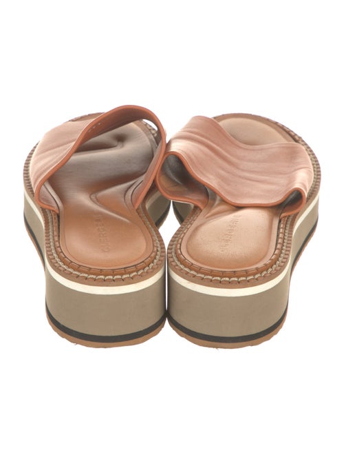 Robert Clergerie Leather Slides