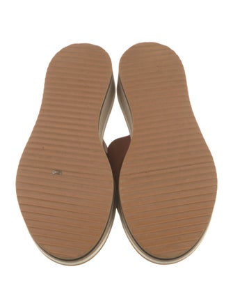 Robert Clergerie Leather Slides