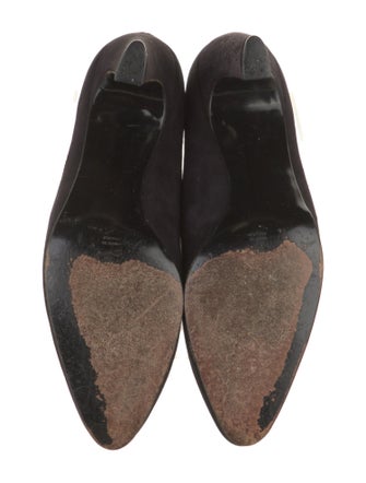 Robert Clergerie Suede Pumps