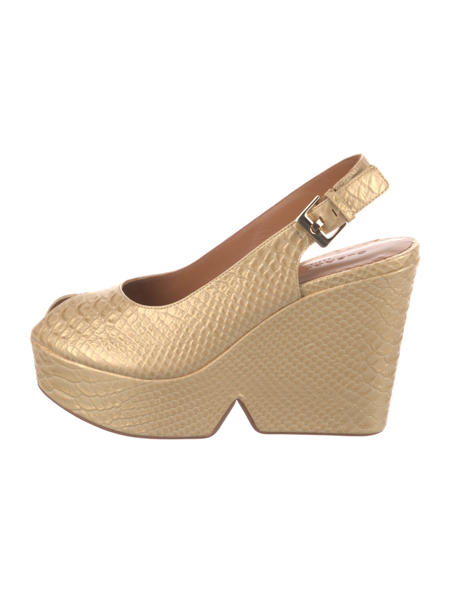 Robert Clergerie Leather Slingback Pumps w/ Tags