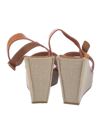Robert Clergerie Leather Espadrilles