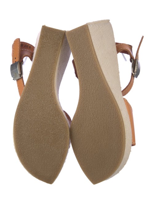 Robert Clergerie Leather Espadrilles