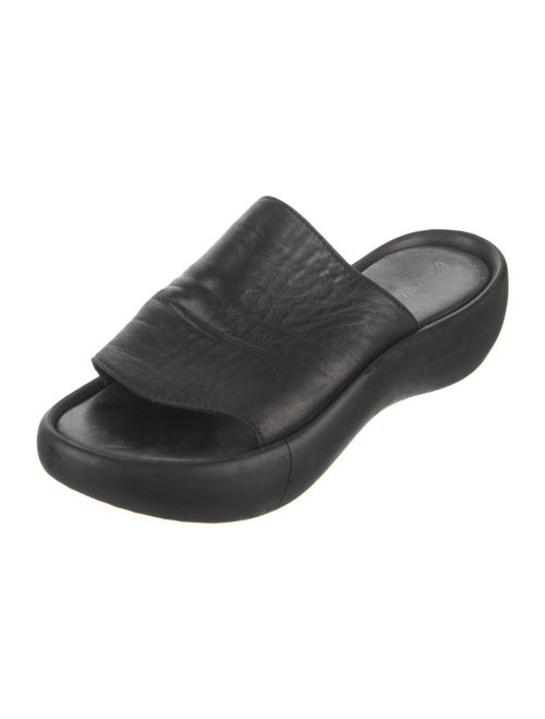 Robert Clergerie Leather Slides
