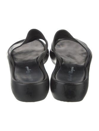 Robert Clergerie Leather Slides