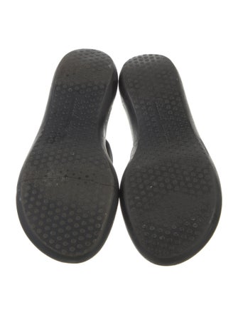 Robert Clergerie Leather Slides