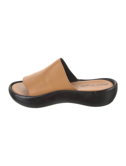 Robert Clergerie Leather Slides
