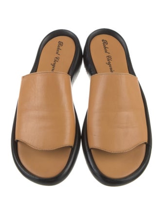 Robert Clergerie Leather Slides