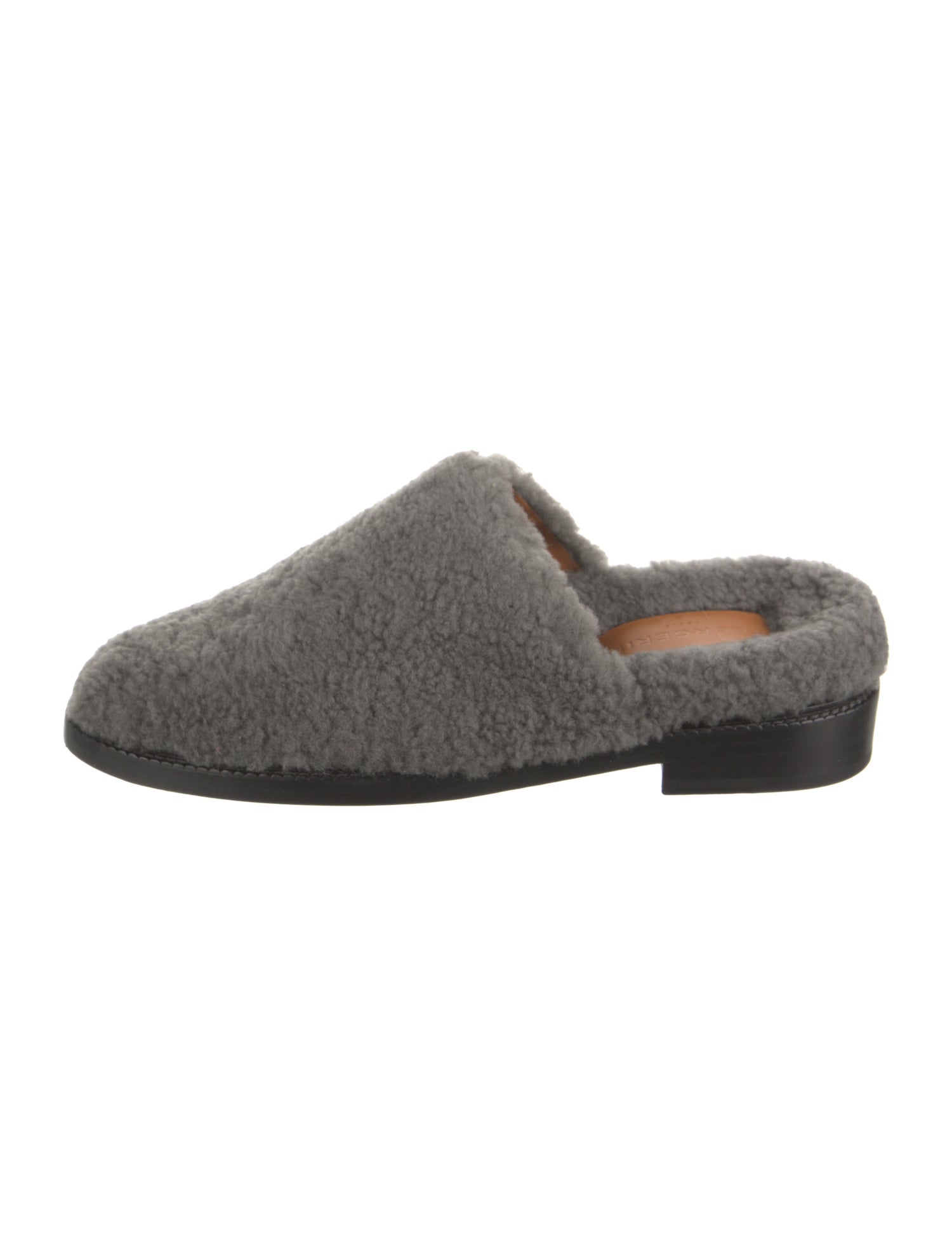 Robert Clergerie Shearling Mules