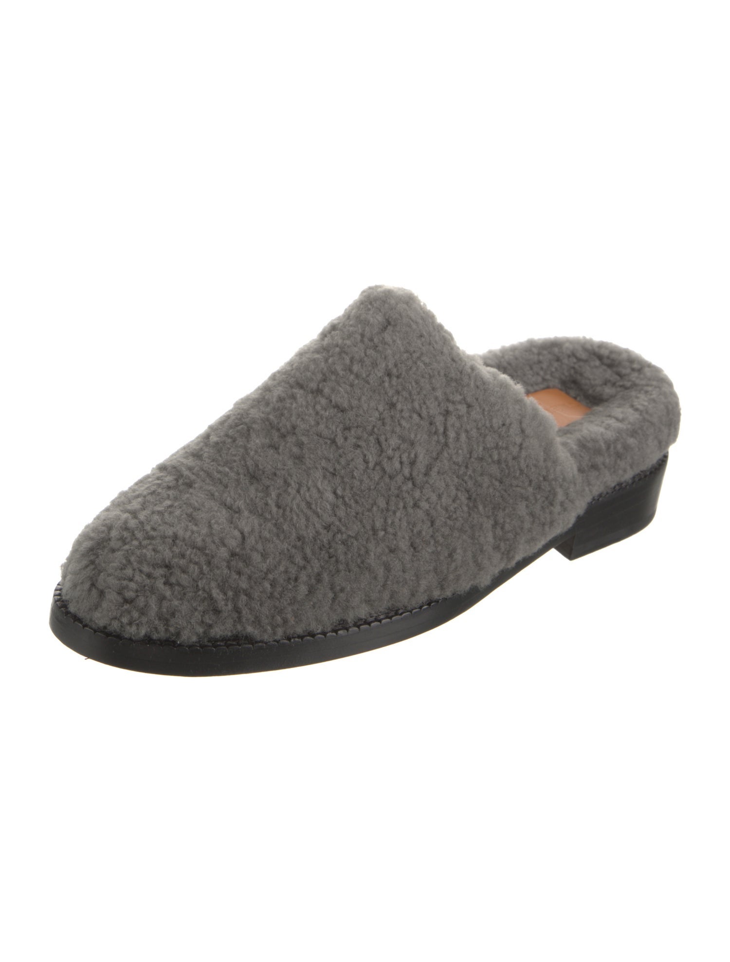 Robert Clergerie Shearling Mules