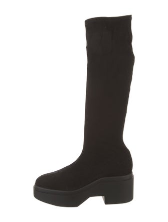 Robert Clergerie Suede Sock Boots