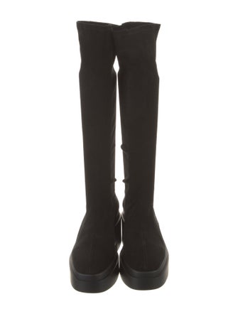 Robert Clergerie Suede Sock Boots