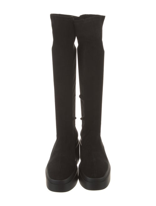 Robert Clergerie Suede Sock Boots